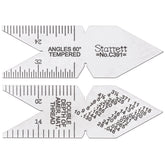 Starrett - Center Gage American Unified National Standard 60deg | C391